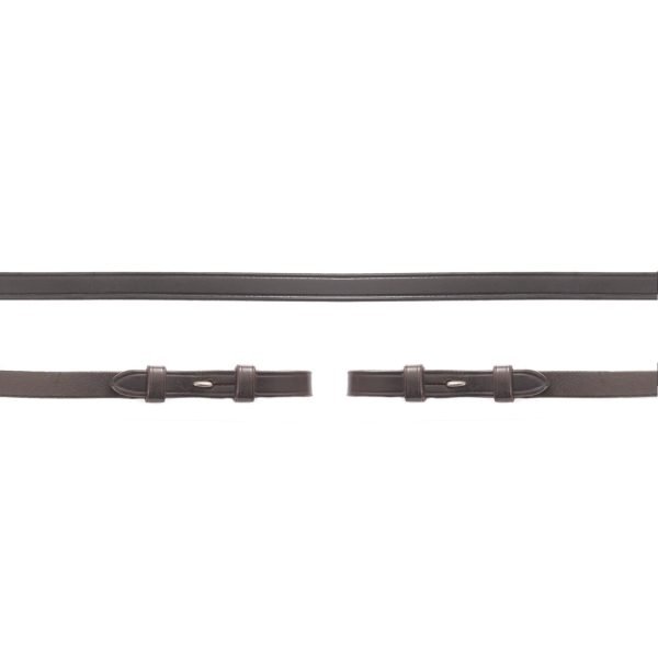 Schockemohle_Double Bridle Reins_antiquebrown_silver