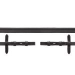 Schockemohle_Rubber_Reins_black_silver