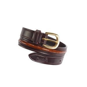 caldene-narva-womens-crocodile-belt-brown