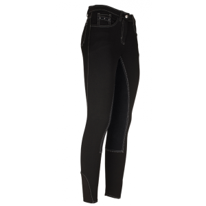 Easyrider By Eurostar Zohra Diamond Full Seat Breeches: Black