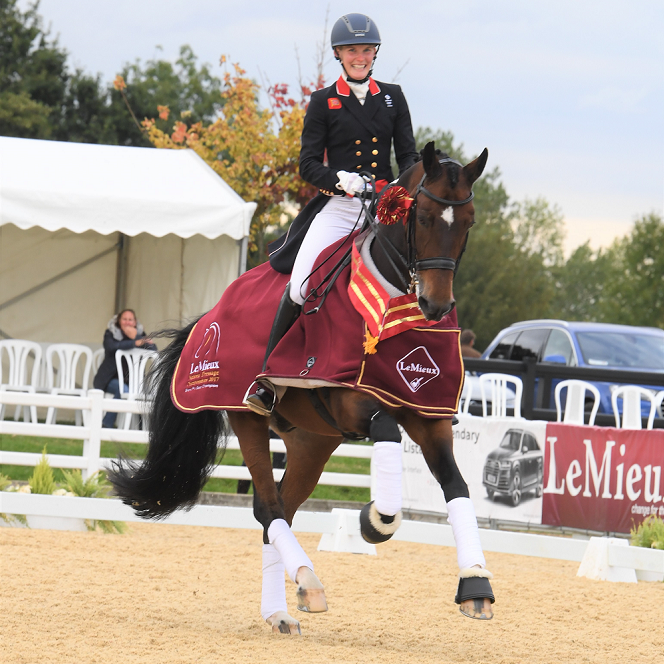 Lara Butler Grand Prix Lemieux National Dressage Champs Hudson Equine