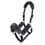 LeMieux-Comfort-Headcollar-Black-Grey