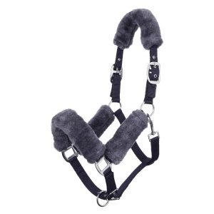 LeMieux-Comfort-Headcollar-Navy-Grey
