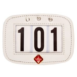 LeMieux-Hamag-White-Diamonte-Number-Holder-Saddle-Pad