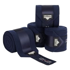 LeMieux-Loire-Satin-Polo-Bandages-Navy