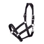 LeMieux-Anatomical-Leather-Headcollar-Black