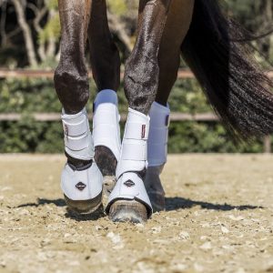 LeMieux proshell brushing boots white