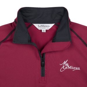 My LeMieux Base Layer Mulberry Close Up