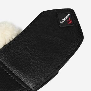 LeMieux-Fleece-Wrapround-Overreach-Boots-Black-Natural-3