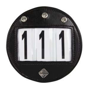 LeMieux-number-holder-round-diamante-black-hr