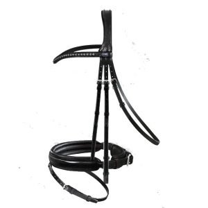 Passier-Fortuna-Snaffle-Bridle-Black-Patent