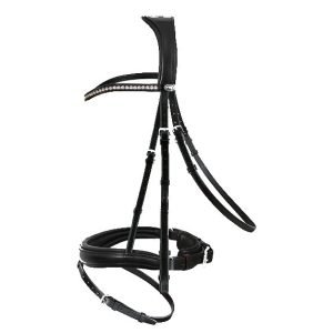 Passier-Atlas-Snaffle-Bridle-Black-Havana