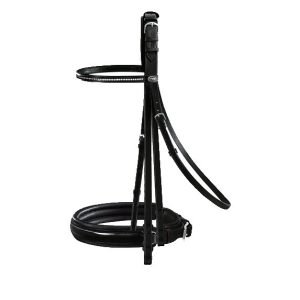 Passier-Hubertus-Schmidt-Double-Bridle-Black-Patent