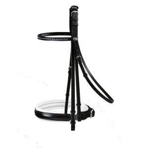 Passier-Hubertus-Schmidt-Double-Bridle-Black-White-Padding