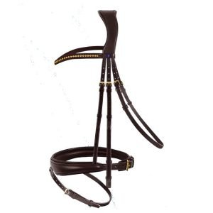Passierblu-Spirit-Snaffle-Bridle-Brown