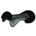 Acavallo-Just-Gel-Lamswool-Half-Pad-Black
