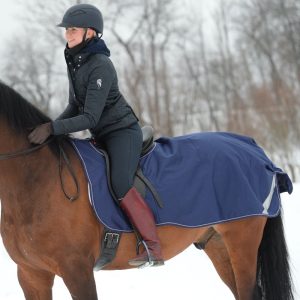 Bucas Riding Rug Navy 638 P6538