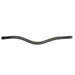 Schockemohle Browband Diamond Select Black:Grey