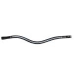 Schockemohle Browband Diamond Select Black:Light Blue