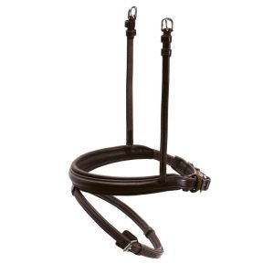 Schockemohle-noseband-rome-select-espresso-silver