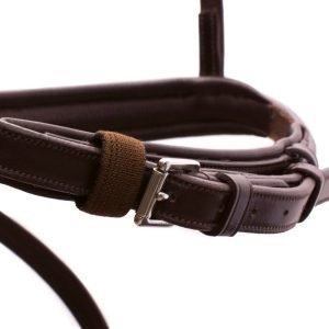 Schockemohle-noseband-rome-select-espresso-silver-detai