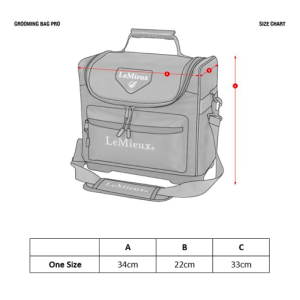 LeMieux Grooming Bag Pro: Walnut - Image 3