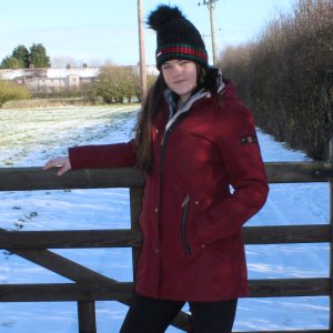 Frandsen-Waterproof-Jacket-Burgundy-Lifestyle-1