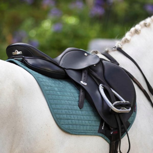 LeMieux-Suede-Saddle-Pad-Sage-Lifestyle-Image-8