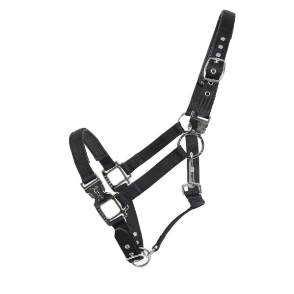 Fager-Smart-Nylon-Halter-Black-9 Fager-Smart-Nylon-Halter-Black-9