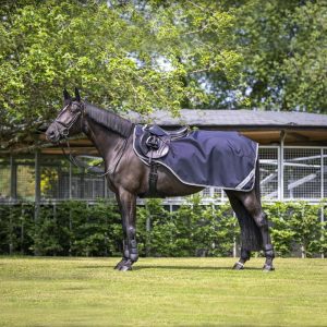 LeMieux-Arika-Waterproof-Exercise-Sheet-Navy-Image-3