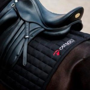 Catago-FIR-Tech-Dressage-Saddle-Pad-Black-Image-1