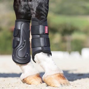 LeMieux-ProShell-Brushing-Boots-Black-Lifestyle-Image-1