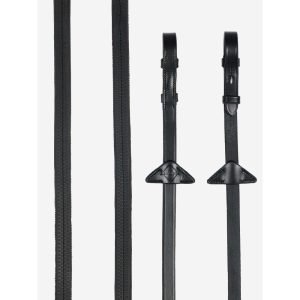 LeMieux-Rubber-Reins-Black-1