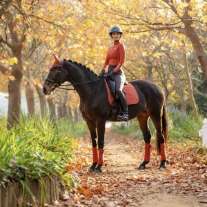 LeMieux-Suede-Dressage-Pad-Sienna-Lifestyle-Image-1