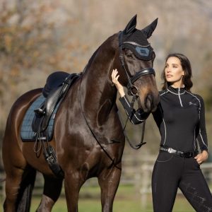 LeMieux-Rhone-Dressage-Square-Petrol-Lifestyle-Image-2