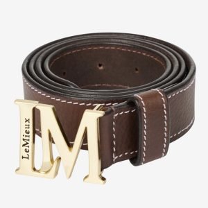LeMieux-Monogram-Belt-Brown-Image-2