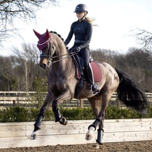 lemieux-softshell-anti-slip-dressage-pad-burgundy-image-2