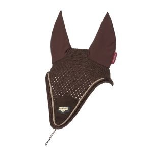 LeMieux-Puissance-Fly-Hood-Brown-Image-1