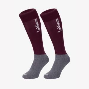 LeMieux-Competition-Socks-Burgundy