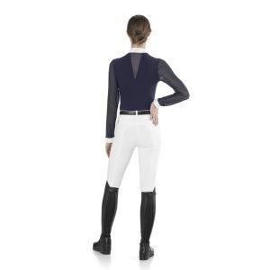 Ego7-Rita-Long-Sleeve-Show-Shirt-Navy-Image-4