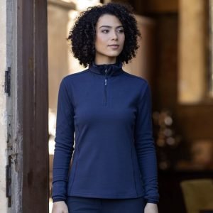 LeMieux-Faye-Quarter-Zip-Fleece-Navy-Image-2