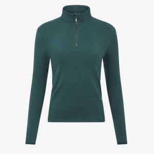 LeMieux-Faye-Quarter-Zip-Fleece-Spruce-Image-1