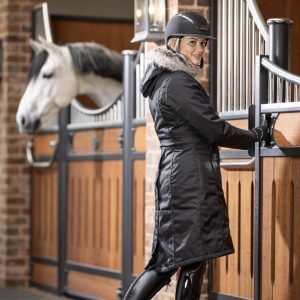 LeMieux-Loire-Waterproof-Riding-Coat-Black-Image-2