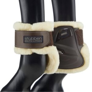 Stubben-Hybrid-Fleece-Lined-Fetlock-Boots-Brown-1
