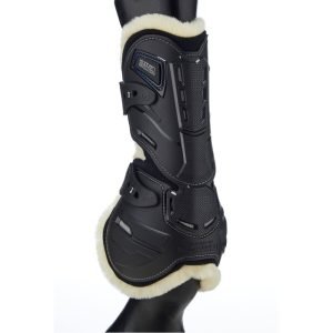 Stubben-Hybrid-Fleece-Tendon-Boots-Black-2