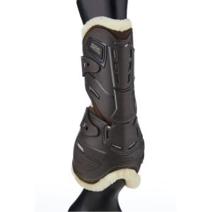 Stubben-Hybrid-Fleece-Tendon-Boots-Brown-2
