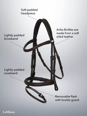 LeMieux-Arika-Flash-Bridle-Brown-3