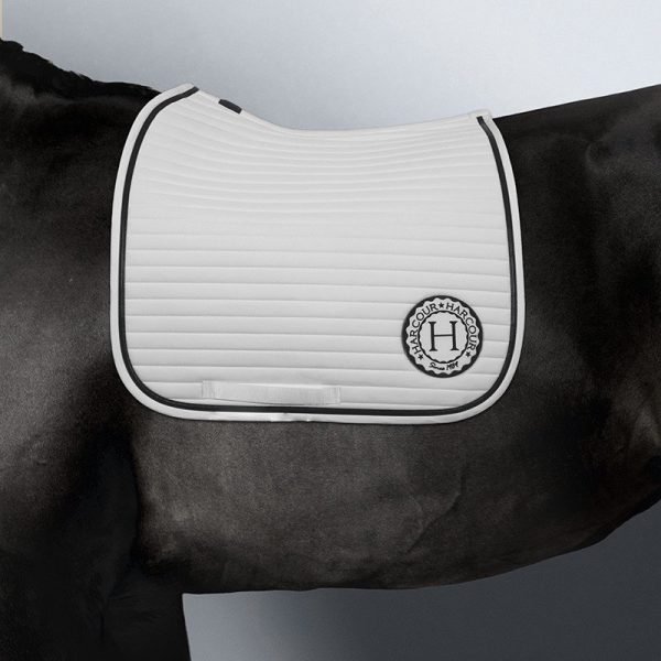 harcour-karembar-dressage-saddle-pad-white-black-1 harcour-karembar-dressage-saddle-pad-white-black-1