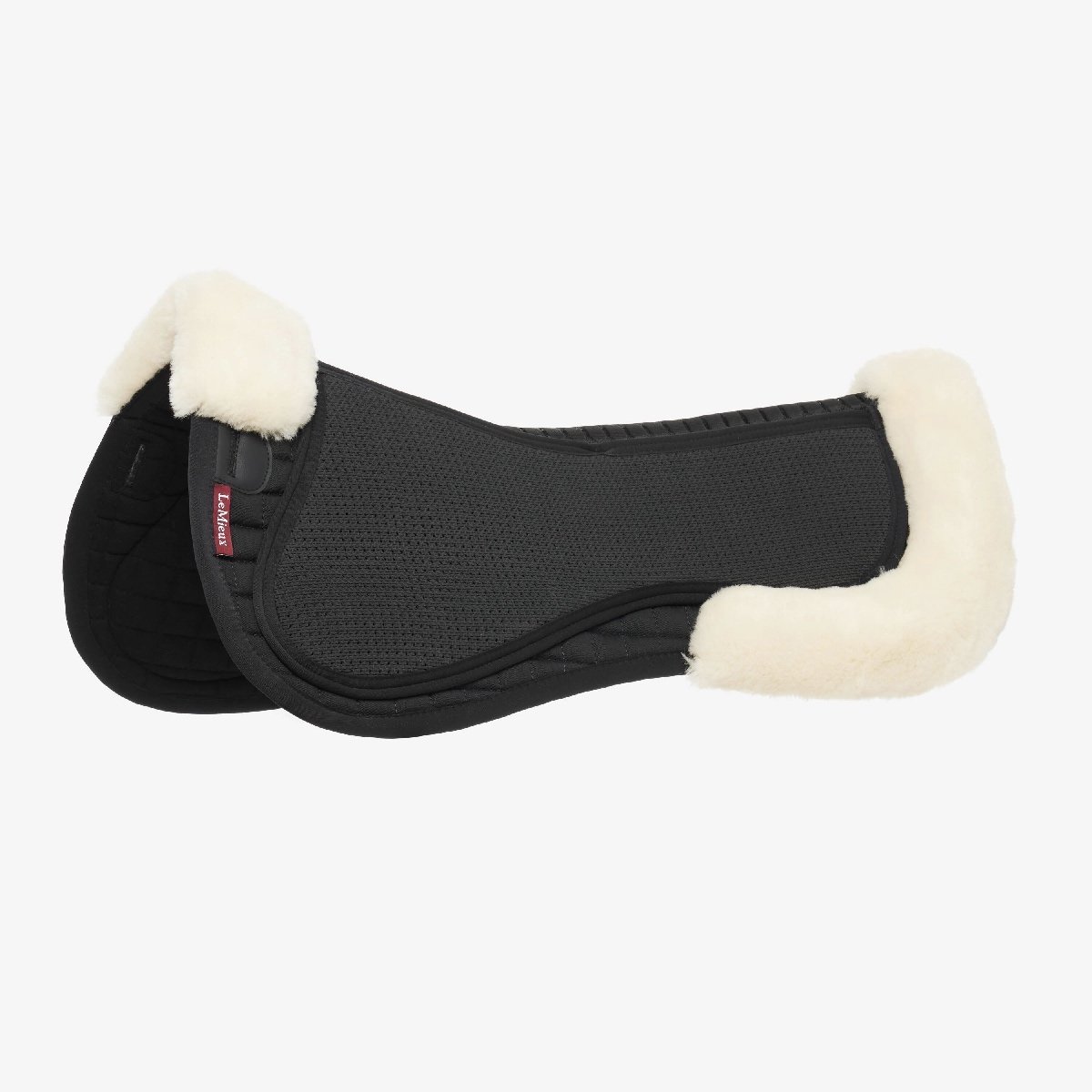 LeMieux-Streamline-Half-Pad-Black-Natural-1