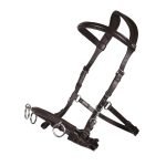 QHP-Leather-Lunge-Cavesson-Brown-3